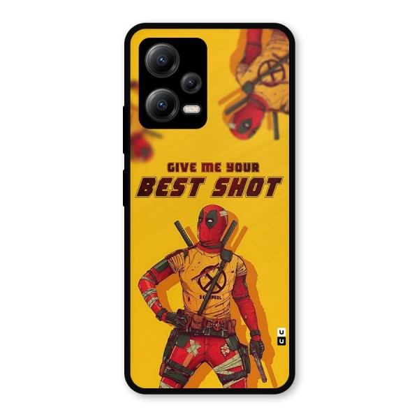 Best Shot Metal Back Case for Poco X5