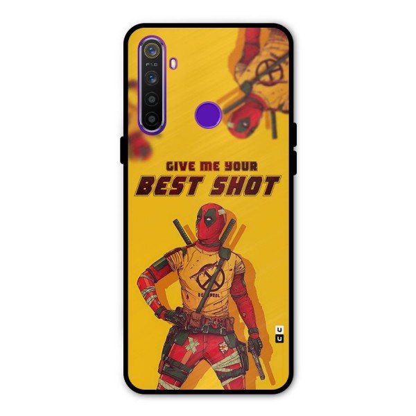 Best Shot Metal Back Case for Realme 5