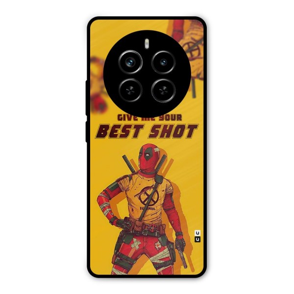 Best Shot Metal Back Case for Realme P1 Pro