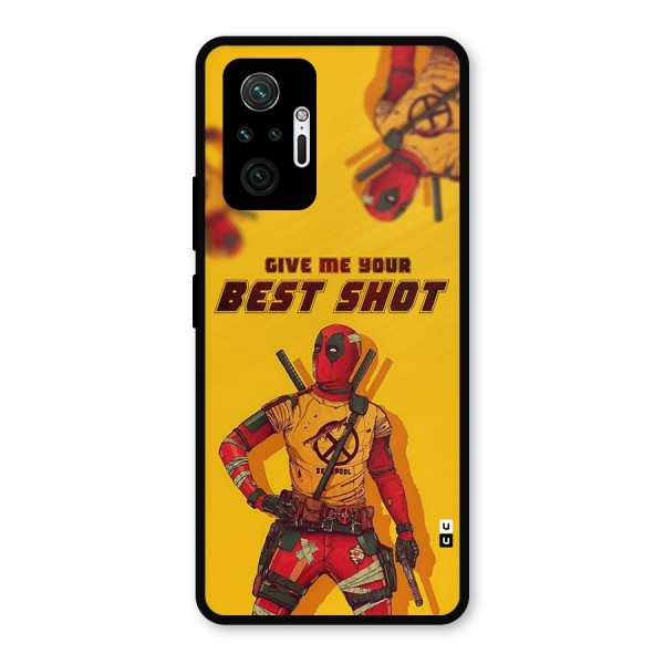 Best Shot Metal Back Case for Redmi Note 10 Pro