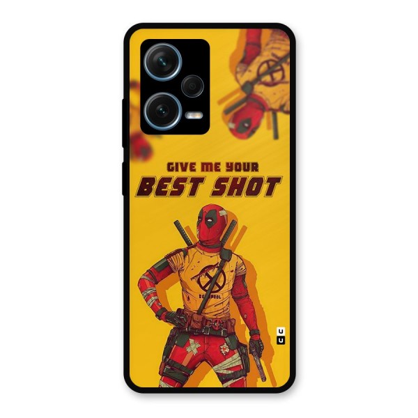Best Shot Metal Back Case for Redmi Note 12 Pro Plus 5G
