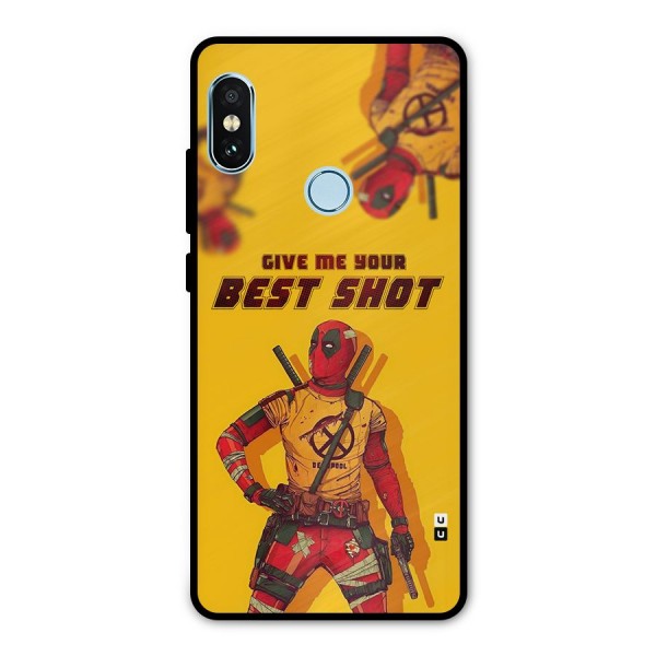 Best Shot Metal Back Case for Redmi Note 5 Pro