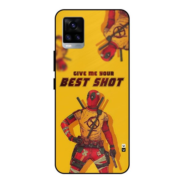 Best Shot Metal Back Case for Vivo V20
