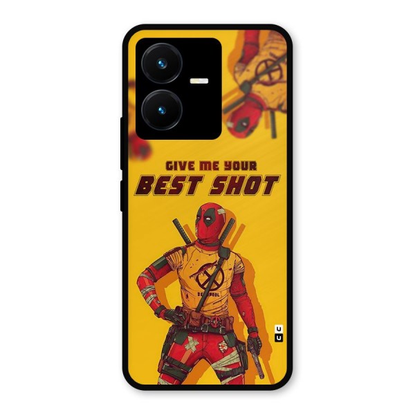 Best Shot Metal Back Case for Vivo Y22