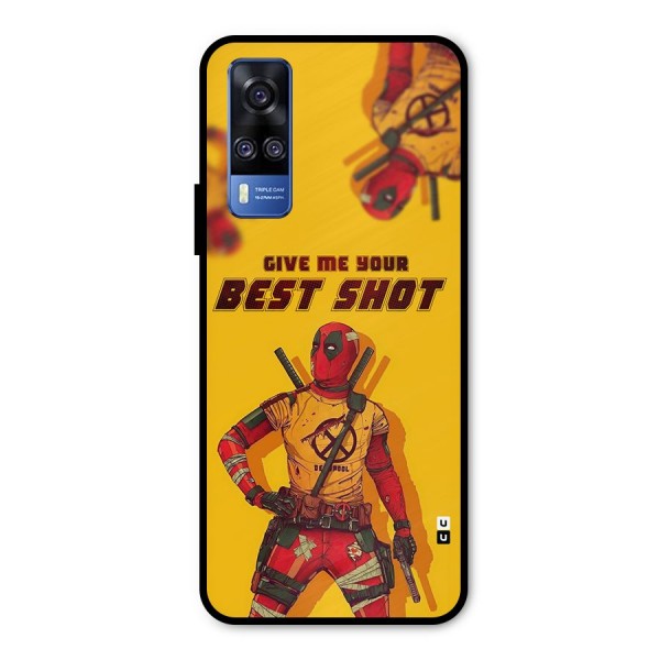 Best Shot Metal Back Case for Vivo Y51A