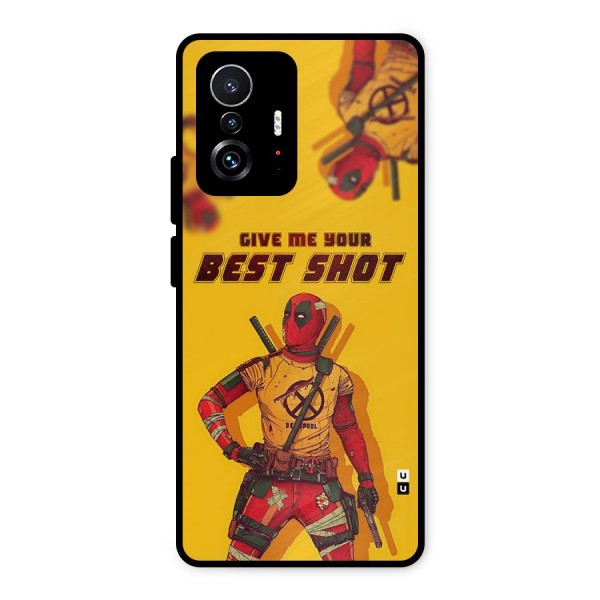 Best Shot Metal Back Case for Xiaomi 11T Pro