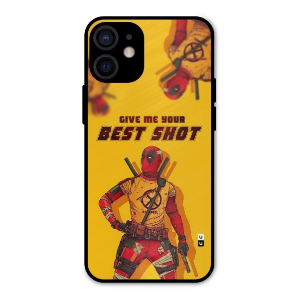 Best Shot Metal Back Case for iPhone 12 Mini