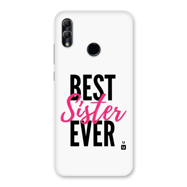 Best Sister Ever Back Case for Honor 10 Lite