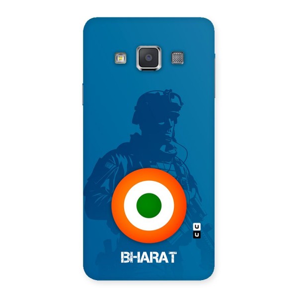 Bharat Commando Back Case for Galaxy A3