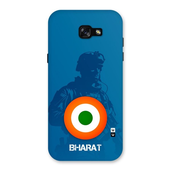 Bharat Commando Back Case for Galaxy A7 (2017)