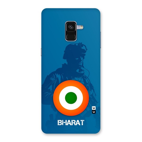 Bharat Commando Back Case for Galaxy A8 Plus