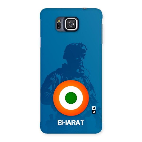 Bharat Commando Back Case for Galaxy Alpha