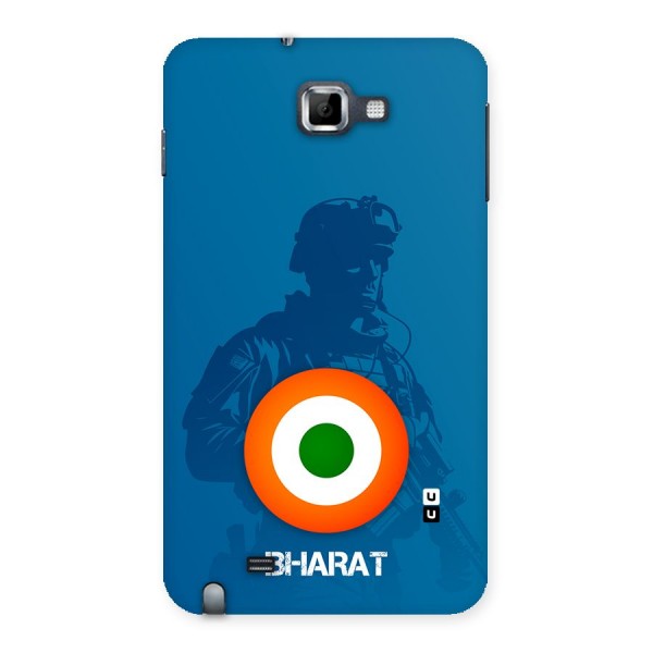 Bharat Commando Back Case for Galaxy Note