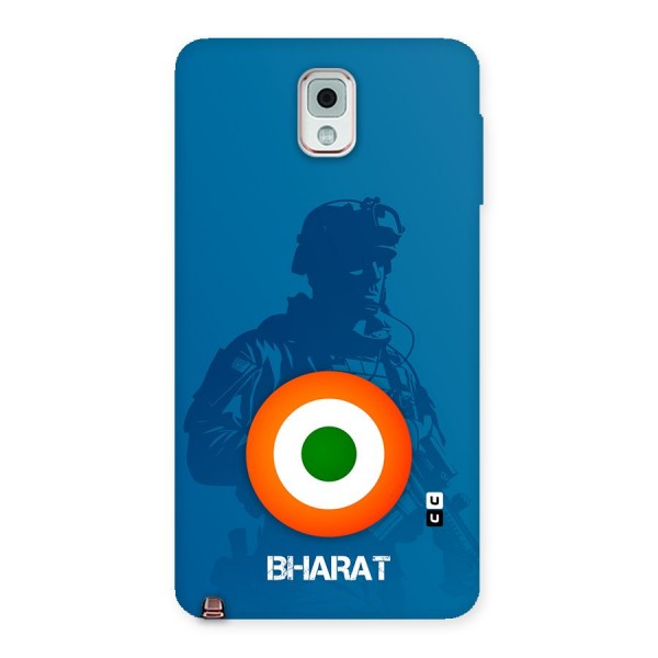 Bharat Commando Back Case for Galaxy Note 3