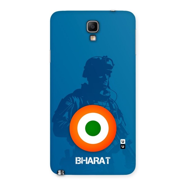Bharat Commando Back Case for Galaxy Note 3 Neo