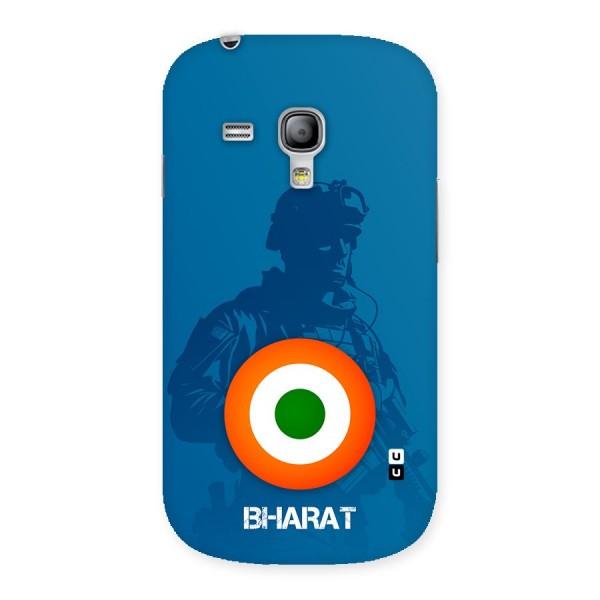 Bharat Commando Back Case for Galaxy S3 Mini