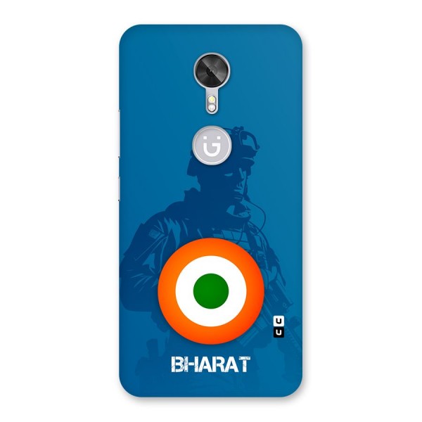 Bharat Commando Back Case for Gionee A1