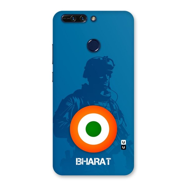 Bharat Commando Back Case for Honor 8 Pro