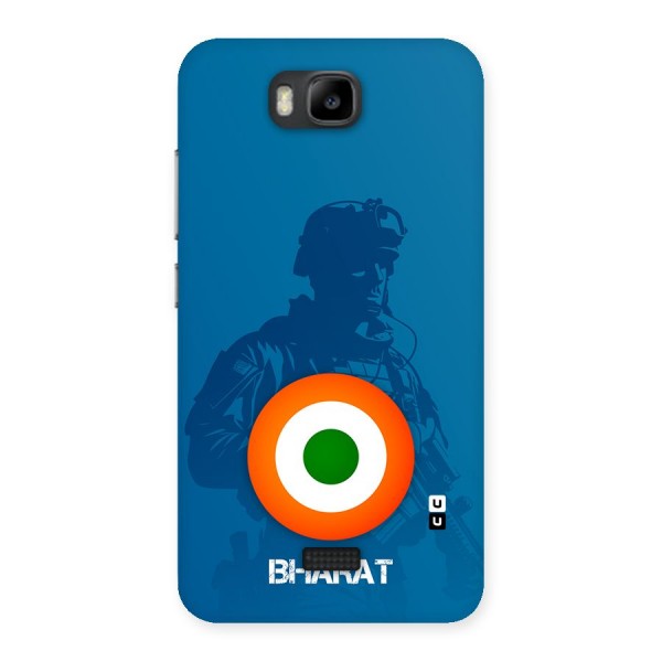 Bharat Commando Back Case for Honor Bee
