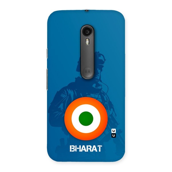 Bharat Commando Back Case for Moto G3