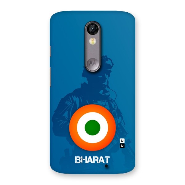 Bharat Commando Back Case for Moto X Force