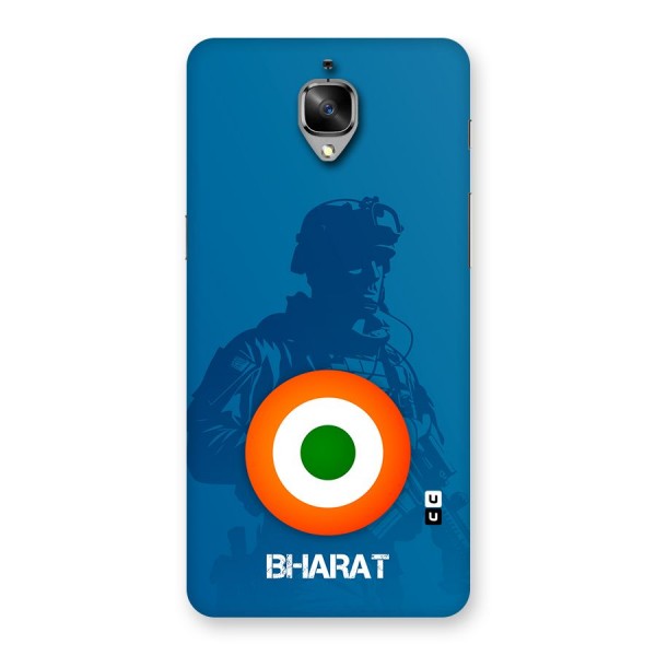 Bharat Commando Back Case for OnePlus 3