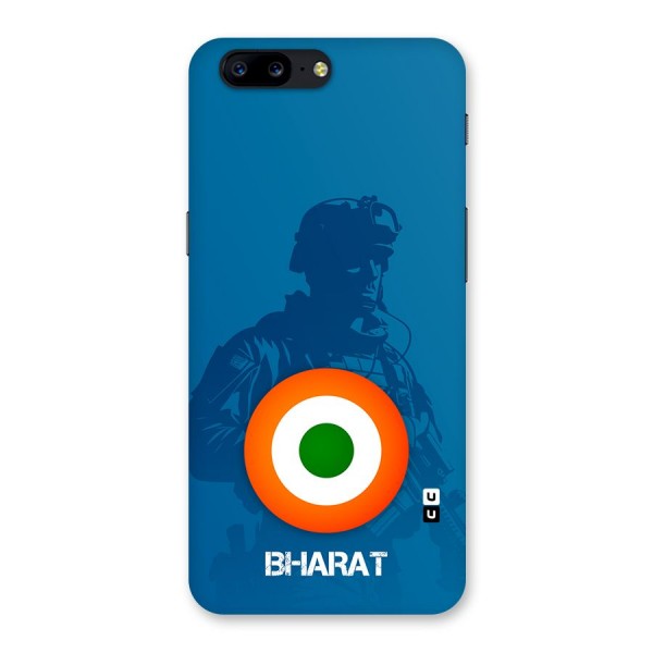 Bharat Commando Back Case for OnePlus 5