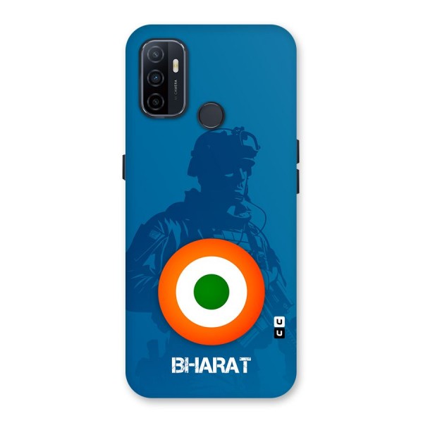 Bharat Commando Back Case for Oppo A32