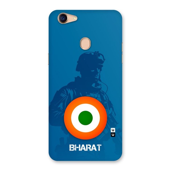 Bharat Commando Back Case for Oppo F5 Youth