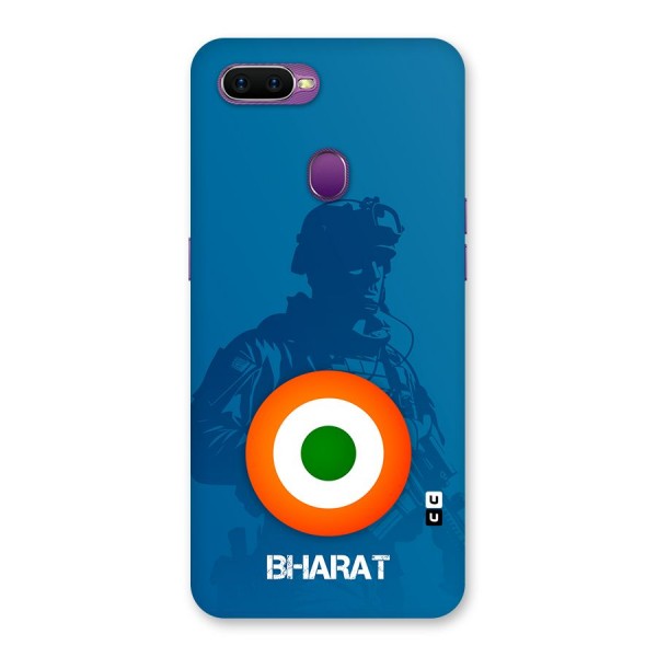 Bharat Commando Back Case for Oppo F9