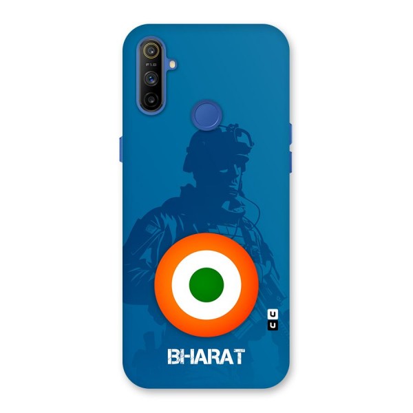 Bharat Commando Back Case for Realme Narzo 10A