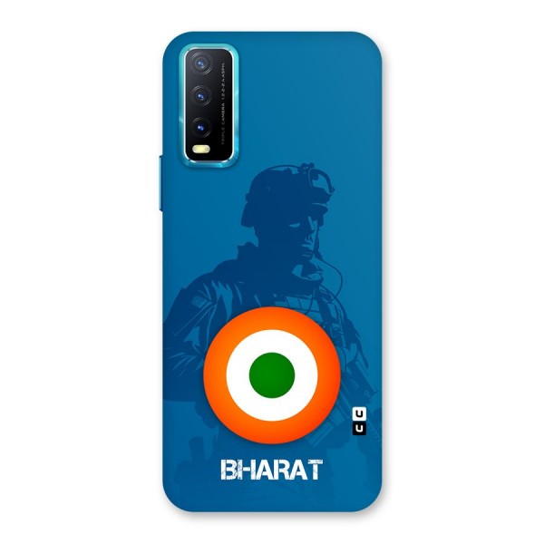 Bharat Commando Back Case for Vivo Y12s