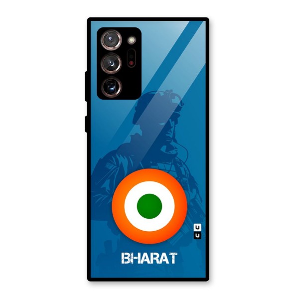 Bharat Commando Glass Back Case for Galaxy Note 20 Ultra 5G