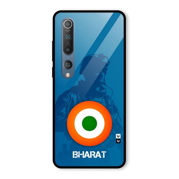 Bharat Commando Glass Back Case for Mi 10