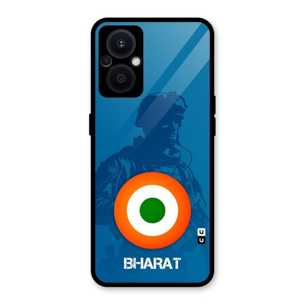 Bharat Commando Glass Back Case for Oppo F21s Pro 5G