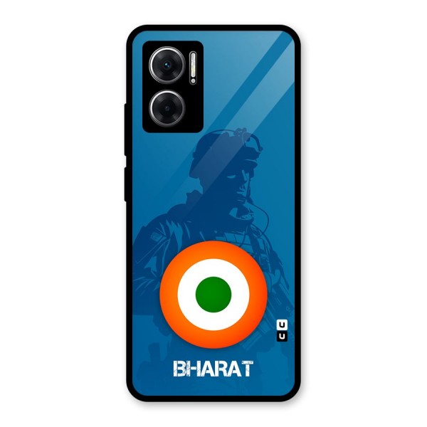Bharat Commando Glass Back Case for Redmi 11 Prime 5G