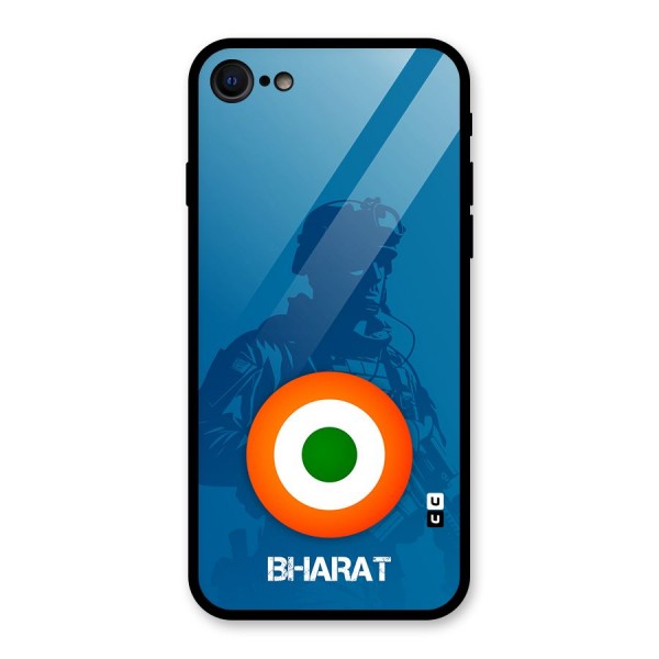 Bharat Commando Glass Back Case for iPhone SE 2022