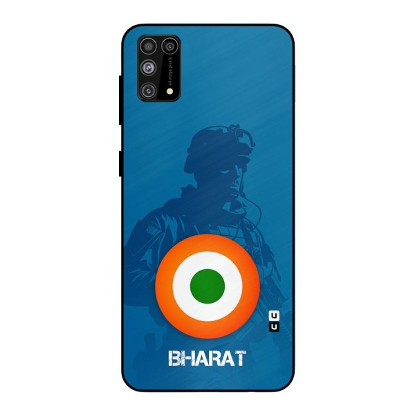 Bharat Commando Metal Back Case for Galaxy F41
