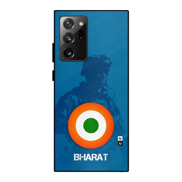 Bharat Commando Metal Back Case for Galaxy Note 20 Ultra