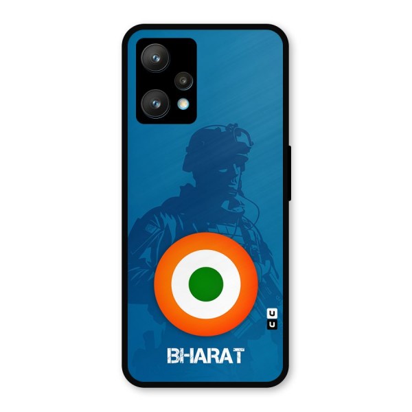 Bharat Commando Metal Back Case for Realme 9 Pro Plus 5G