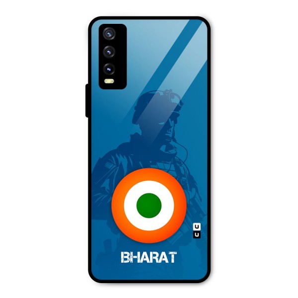 Bharat Commando Metal Back Case for Vivo Y20i
