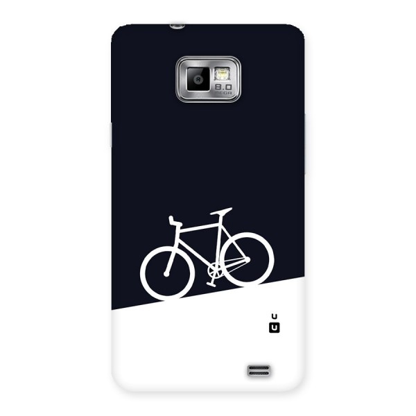 Bicycle Minimal Art Back Case for Galaxy S2
