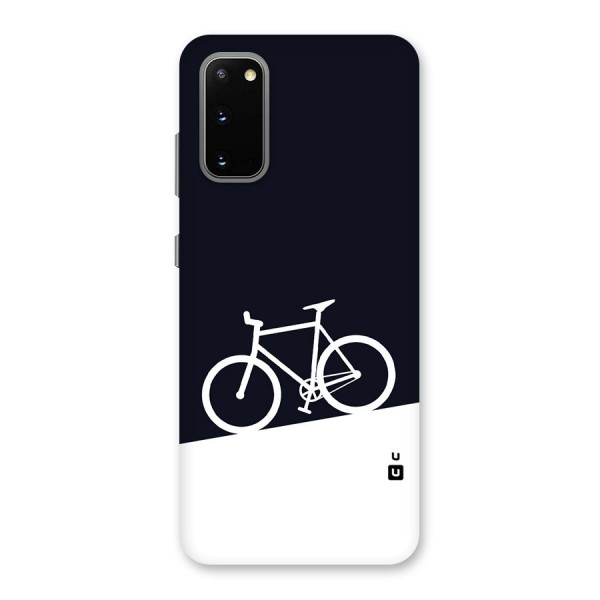 Bicycle Minimal Art Back Case for Galaxy S20
