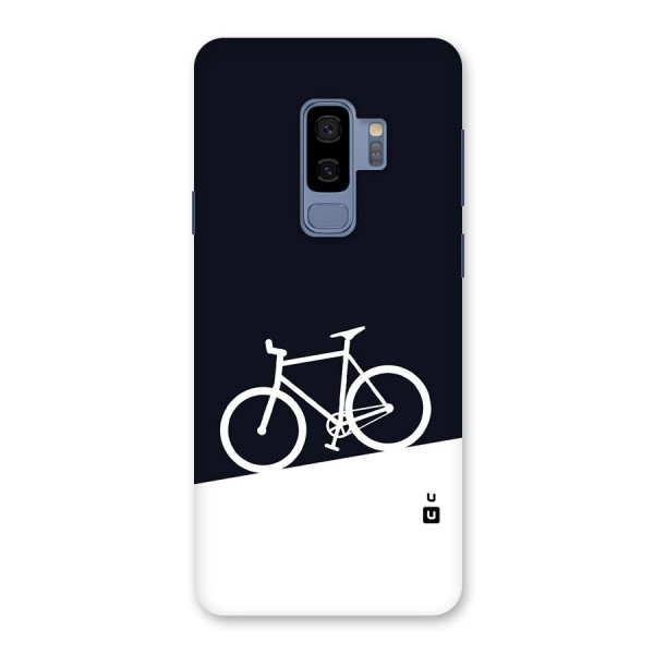 Bicycle Minimal Art Back Case for Galaxy S9 Plus