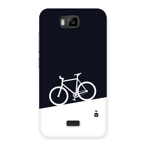 Bicycle Minimal Art Back Case for Honor Bee