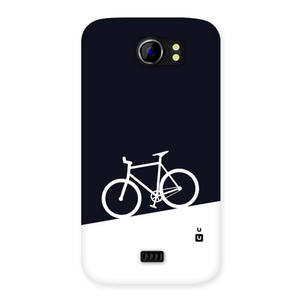 Bicycle Minimal Art Back Case for Micromax Canvas 2 A110
