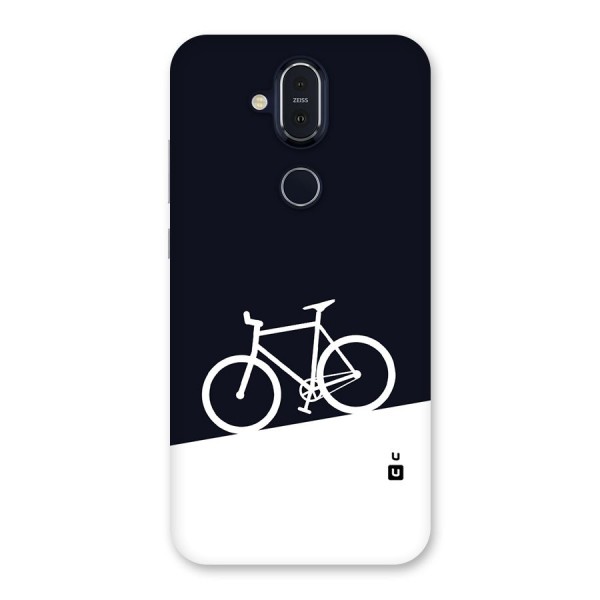 Bicycle Minimal Art Back Case for Nokia 8.1