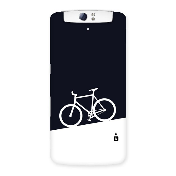 Bicycle Minimal Art Back Case for Oppo N1