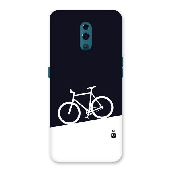 Bicycle Minimal Art Back Case for Oppo Reno