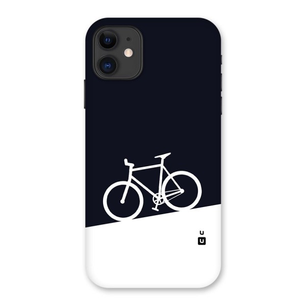 Bicycle Minimal Art Back Case for iPhone 11